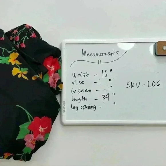 Cabi Drama Skirt Black Floral Print Black Wrap Midi Style Size Medium Womens - Picture 14 of 16